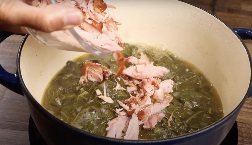 collard greens and smoked turkey 